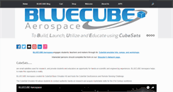 Desktop Screenshot of bluecubesat.com